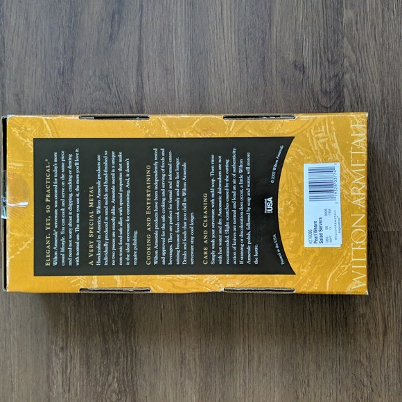 Wilton Armetale Salad Serving Set - Picture 2 of 5